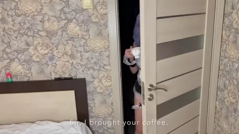 A Sexy Maid Obediently Fulfills Desires