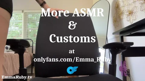 Asmr Feet Joi * I Catch You under My Desk at Work * Emma