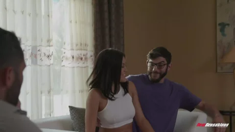 Swinger Gf Kendra Spade Hard Rough Fuck and Facial from College Buddy