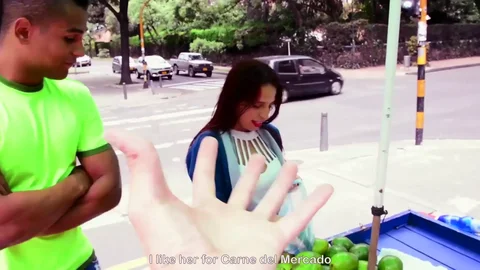 Big Ass Brunette Andrea Gaviria Facialized after Hardcore Sex