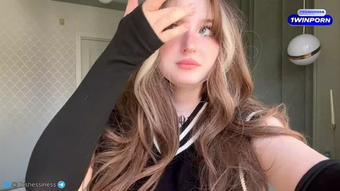 Big Ass Tinder Teen Egirl Lose in Truth or Dare and Masturbates for You. Face...