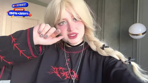 May I Cum in My Tights and then Fill Your Mouth with Real Squirt? Hot Teen Go...