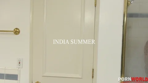 Sensual Milf India Summers Dresses in Black Lingerie for Interracial Cock Suc...