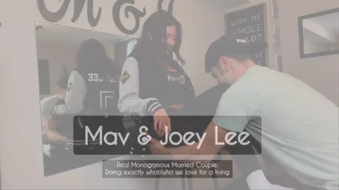 Squirting Barstool Creampie: Mav & Joey Lee 4k