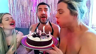 Cindy Lopes gets banged savage in a threesome with large dick