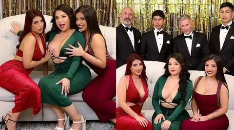 Jessica Sodi Malena Diann Ornelas New Years EveOrgy (31-12-2021)