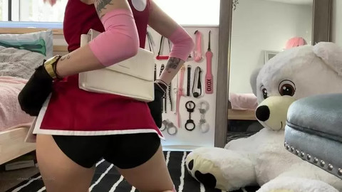 Onlyfans - Babyfooji Masturbates In Sakura Cosplay - BabyFooji -