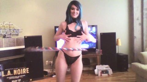 White Girls Can Dance -- Welcome Spring with Fucking Sexy Hoop & Dance!