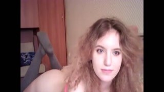 Huge boobs stocking teen hard masturbate on cam